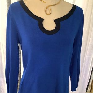 Cable and Gauge sweater top - L